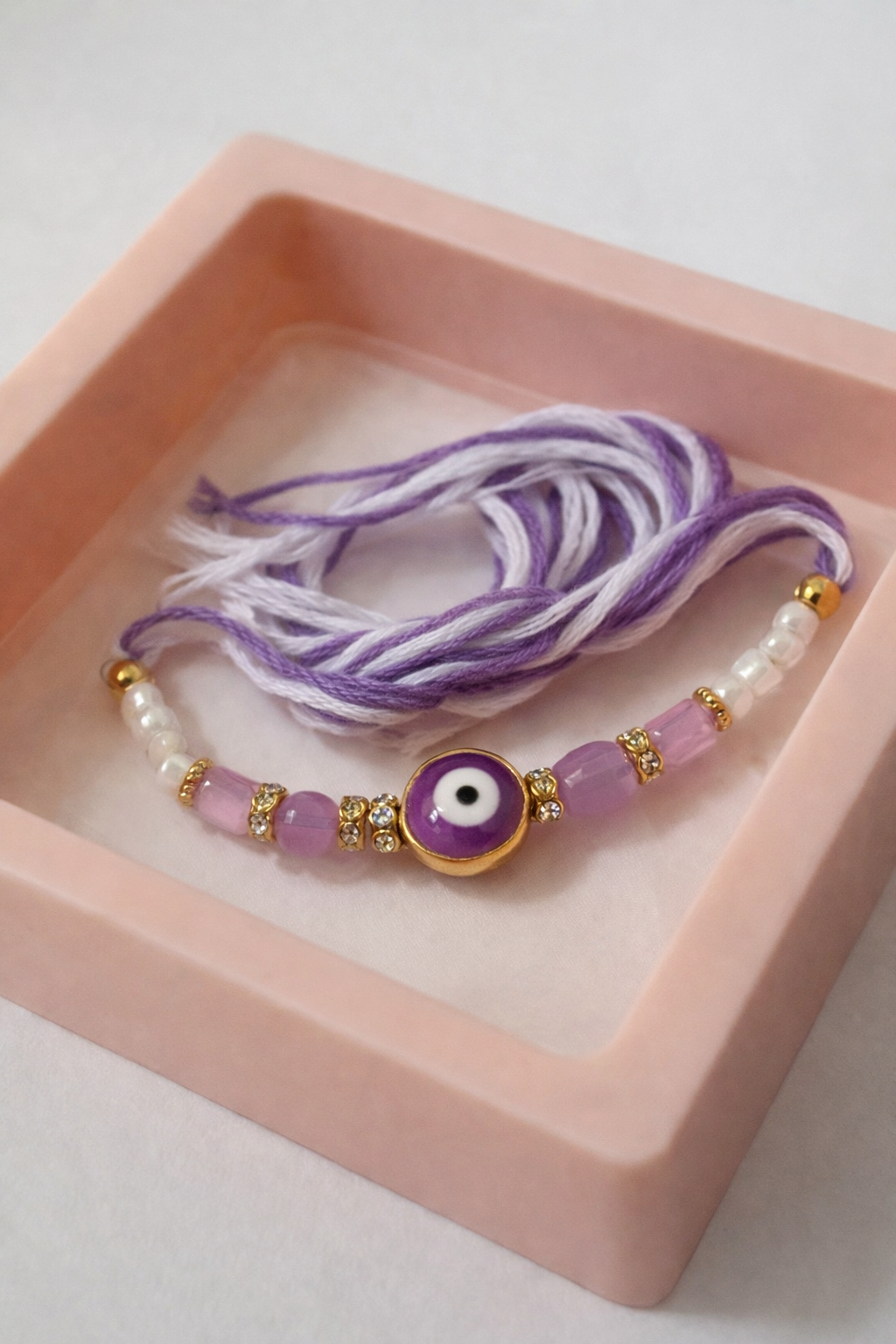 Purple Divine Eye Rakhi