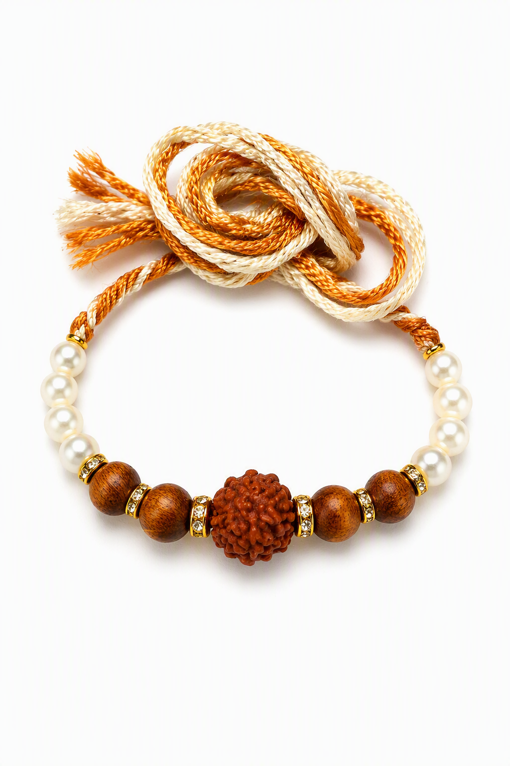 Divine Rudraksha Protection Rakhi
