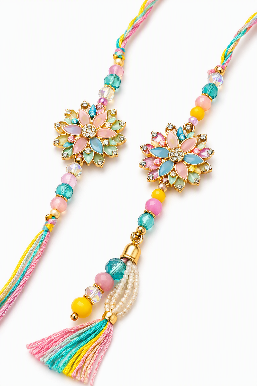 Pastel Bloom Rakhi