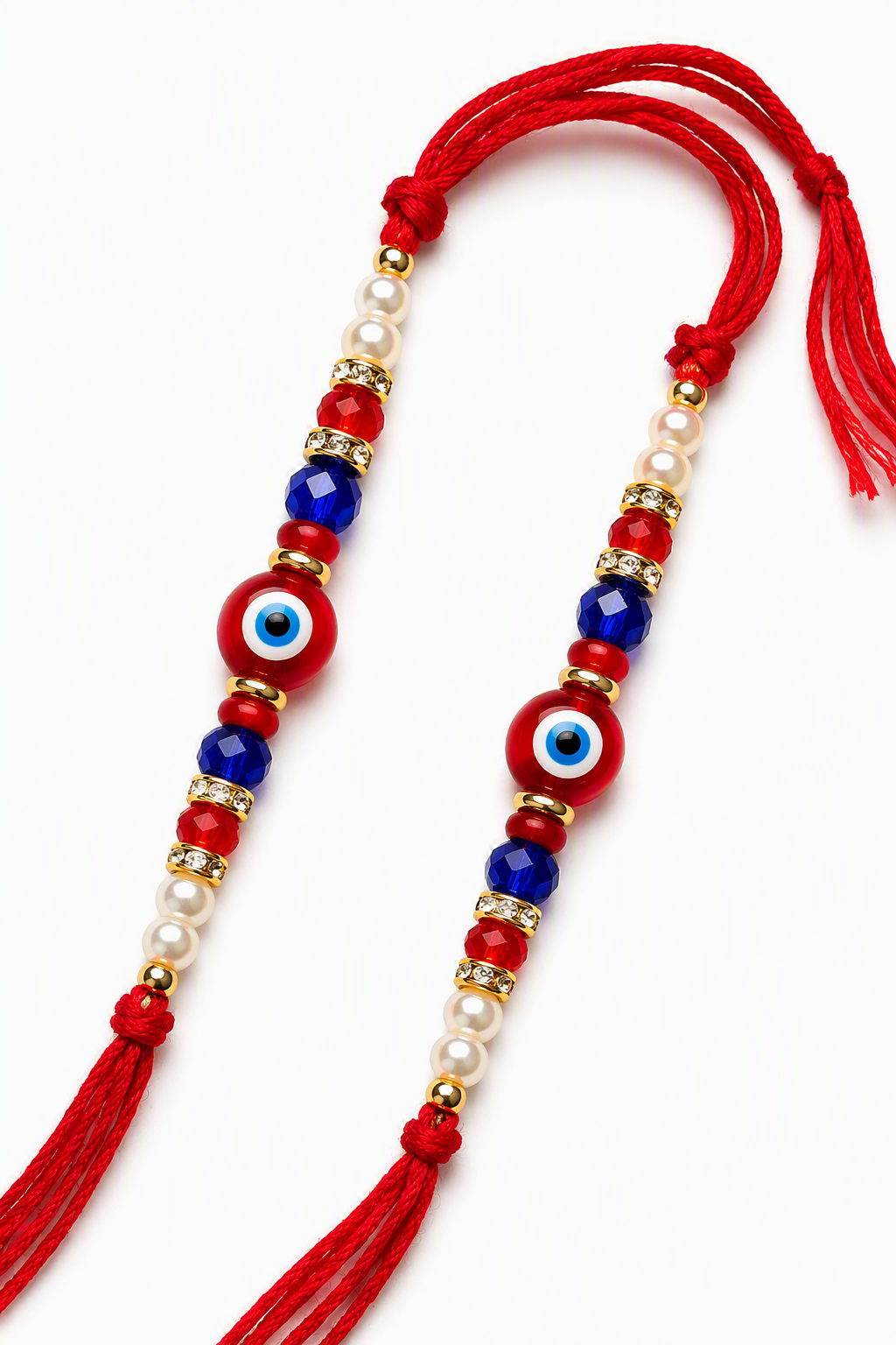 Twin Evil Eye Protection Rakhi Set