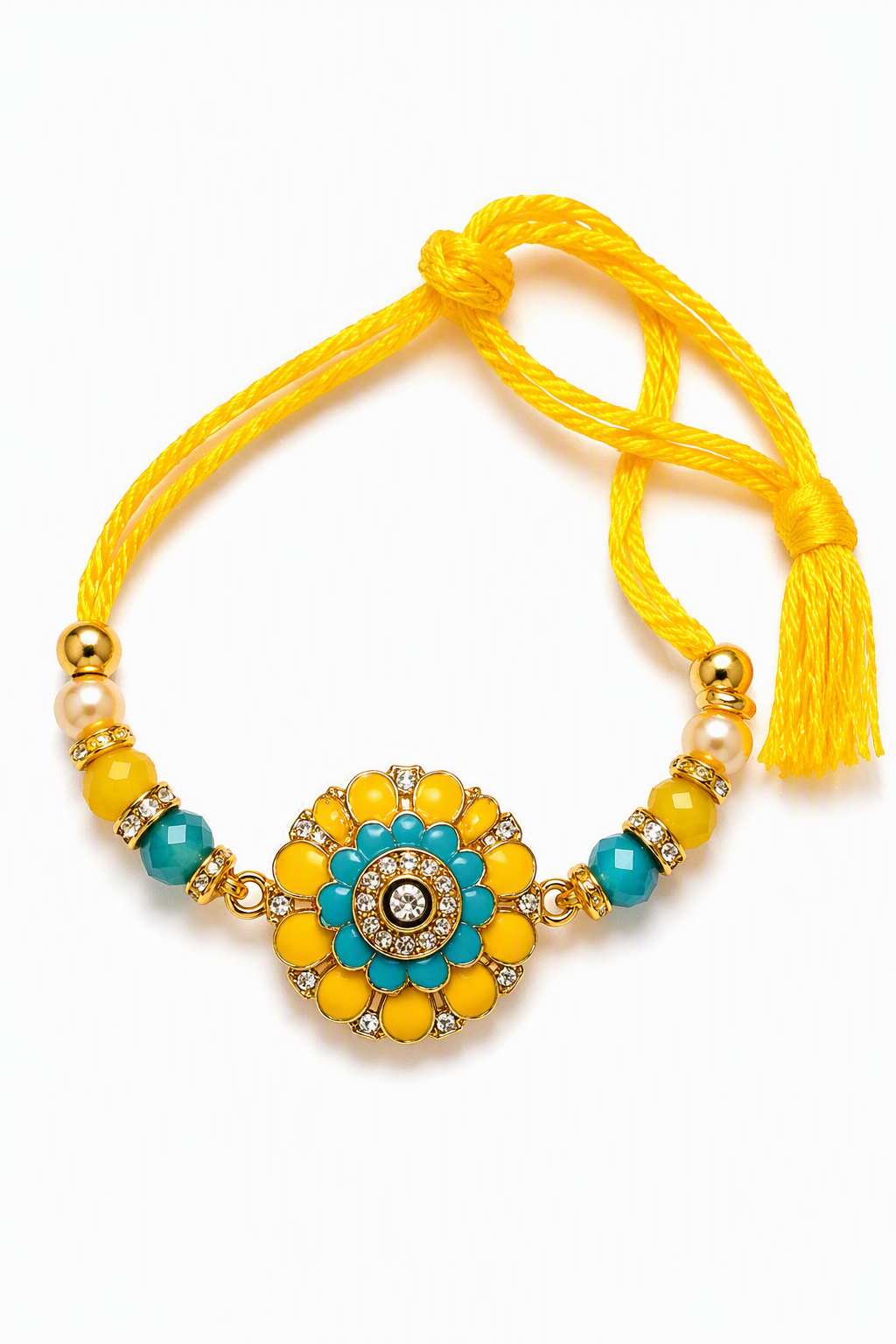 Sunflower Bloom Designer Rakhi