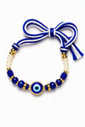 Royal Blue Evil Eye Classic Rakhi