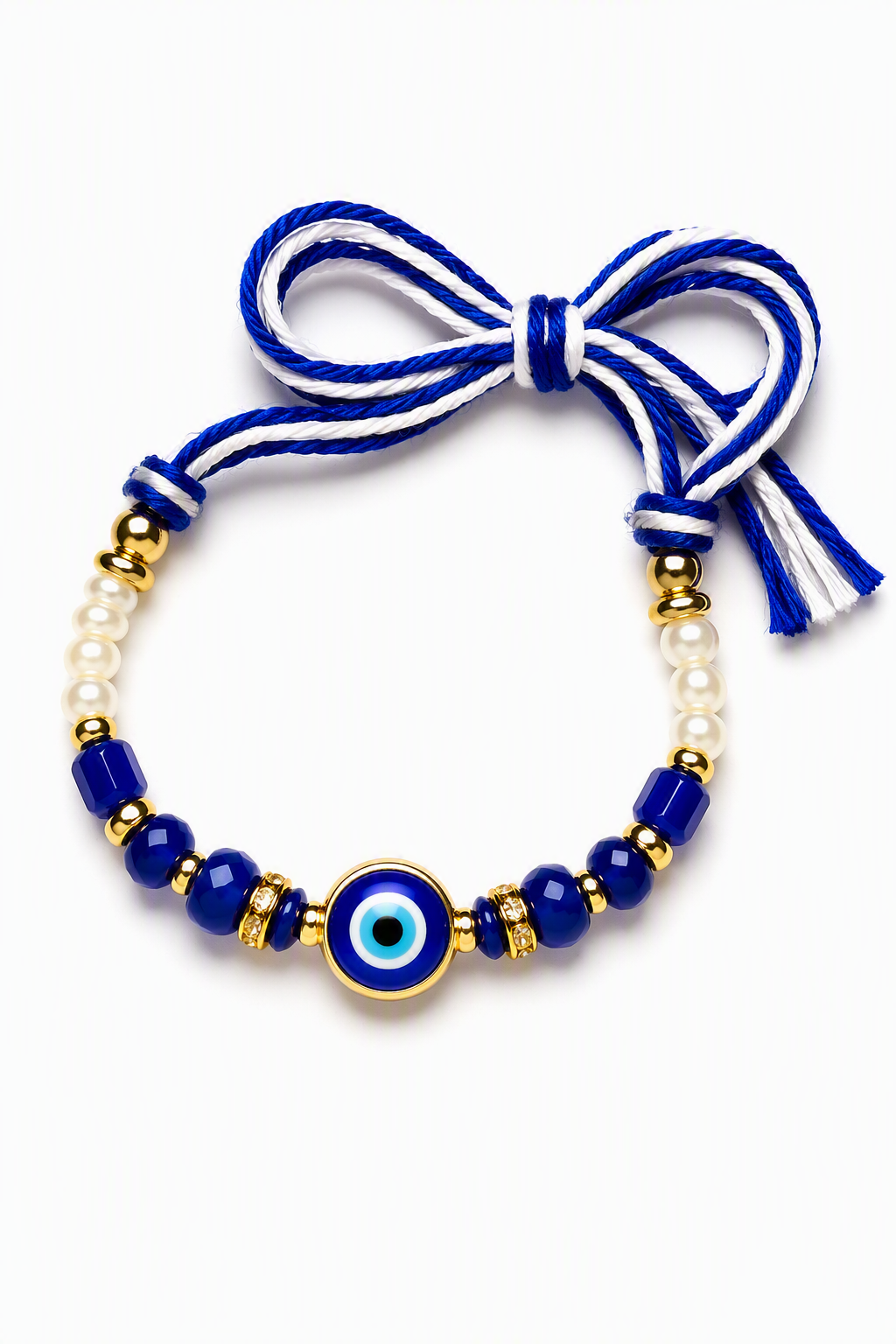 Royal Blue Evil Eye Classic Rakhi