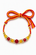Sunrise Crystal Traditional Rakhi