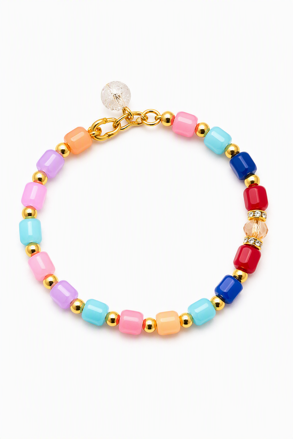 Pastel Rainbow Bracelet Rakhi