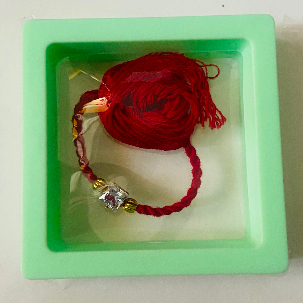 Crystal Elegance Rakhi