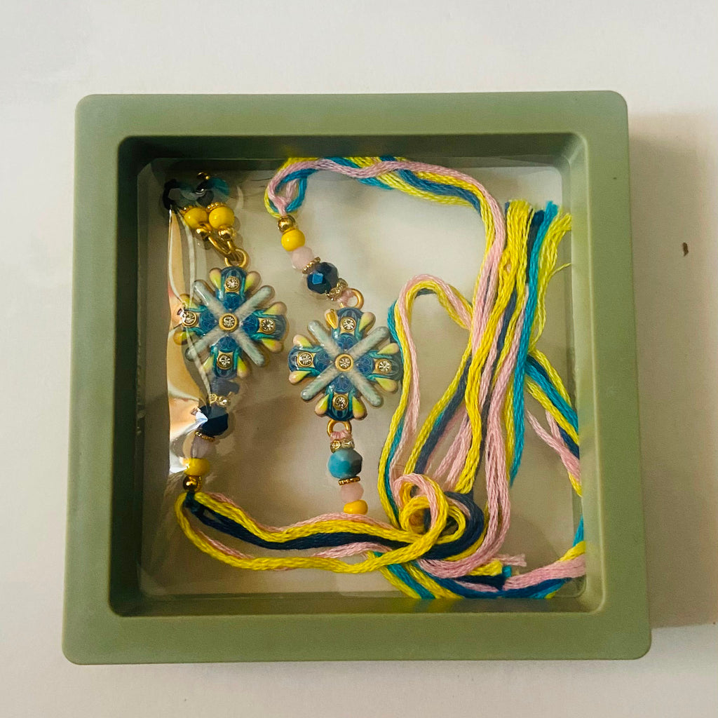 Pastel Bloom Rakhi
