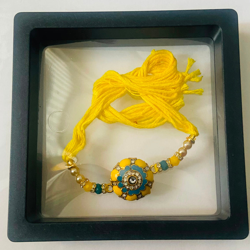 Sunflower Bloom Designer Rakhi